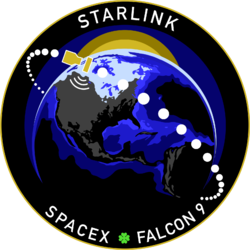 SPACEX ASIASAT 6 MISSION PATCH 